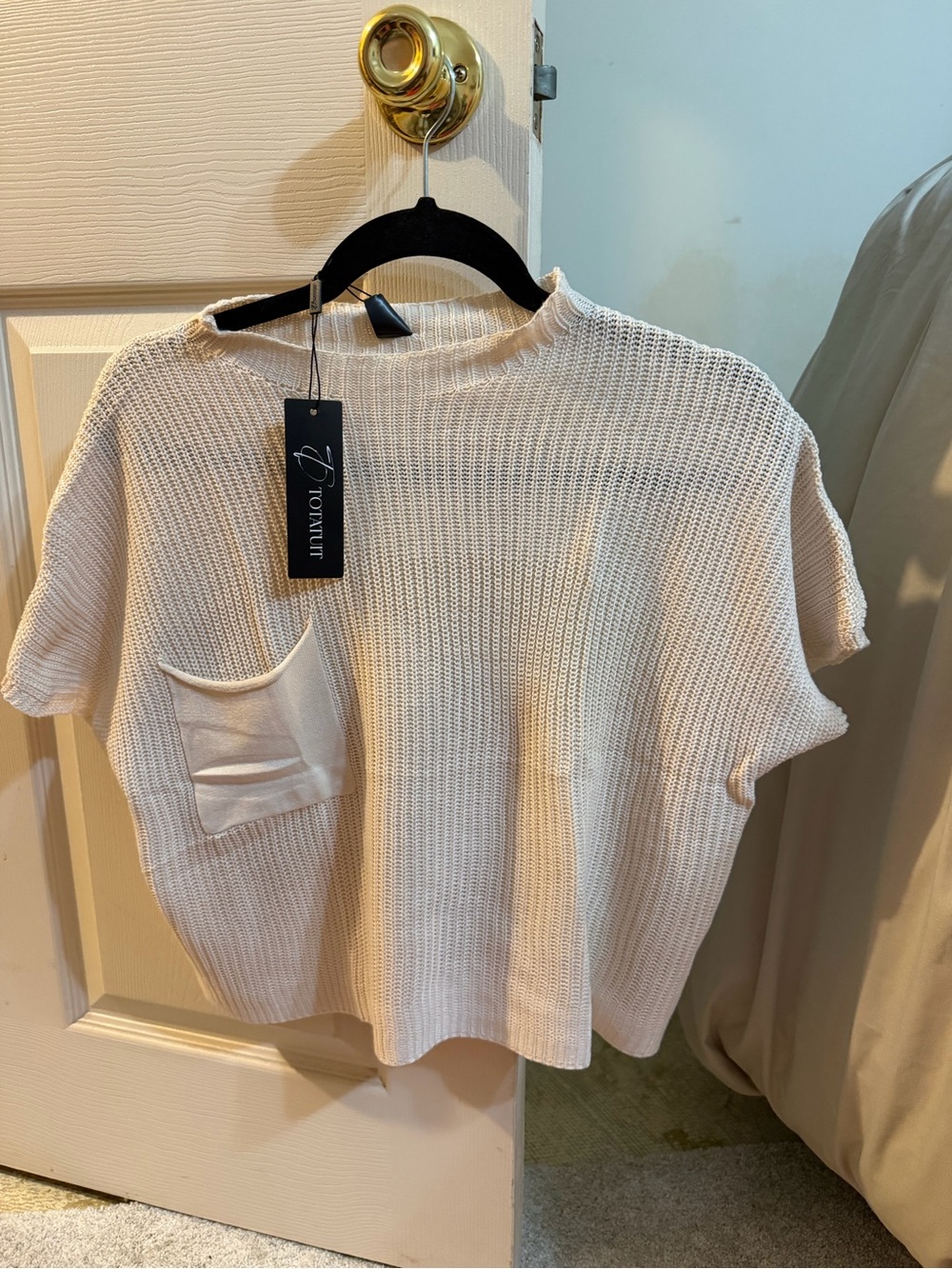 Woven Short Sleeve T-shirt